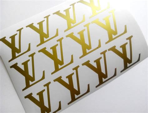 louis vuitton transfer sticker.